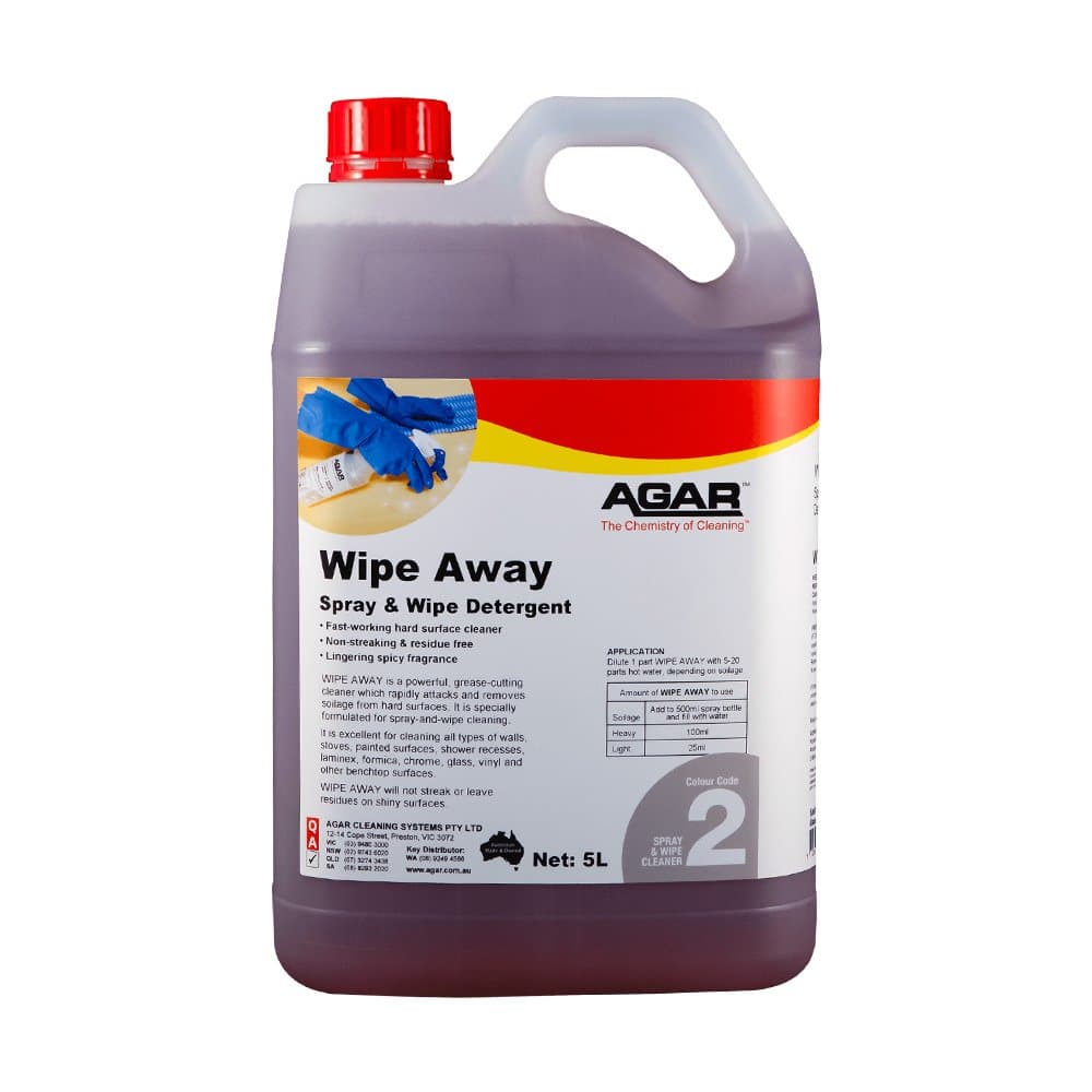 AGAR WIPE AWAY 5L