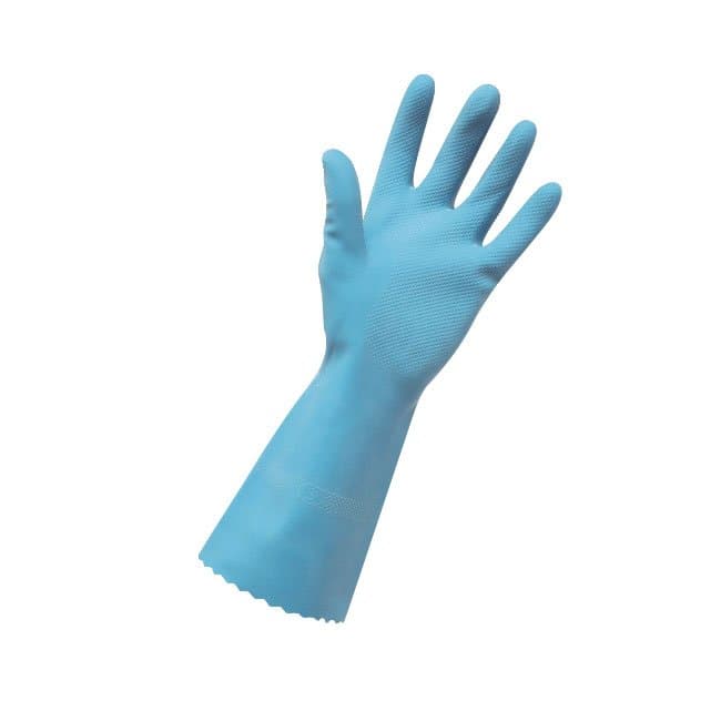 EDCO RUBBER GLOVES BLUE