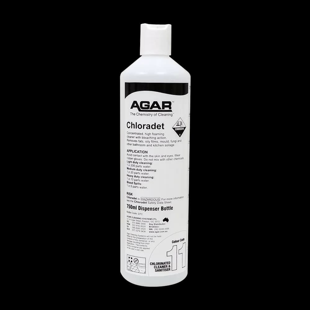 AGAR CHLORADET EMPTY BOTTLE 750ML
