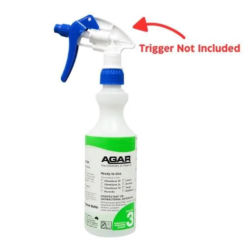 AGAR EMPTY BOTTLE 750ML GREEN