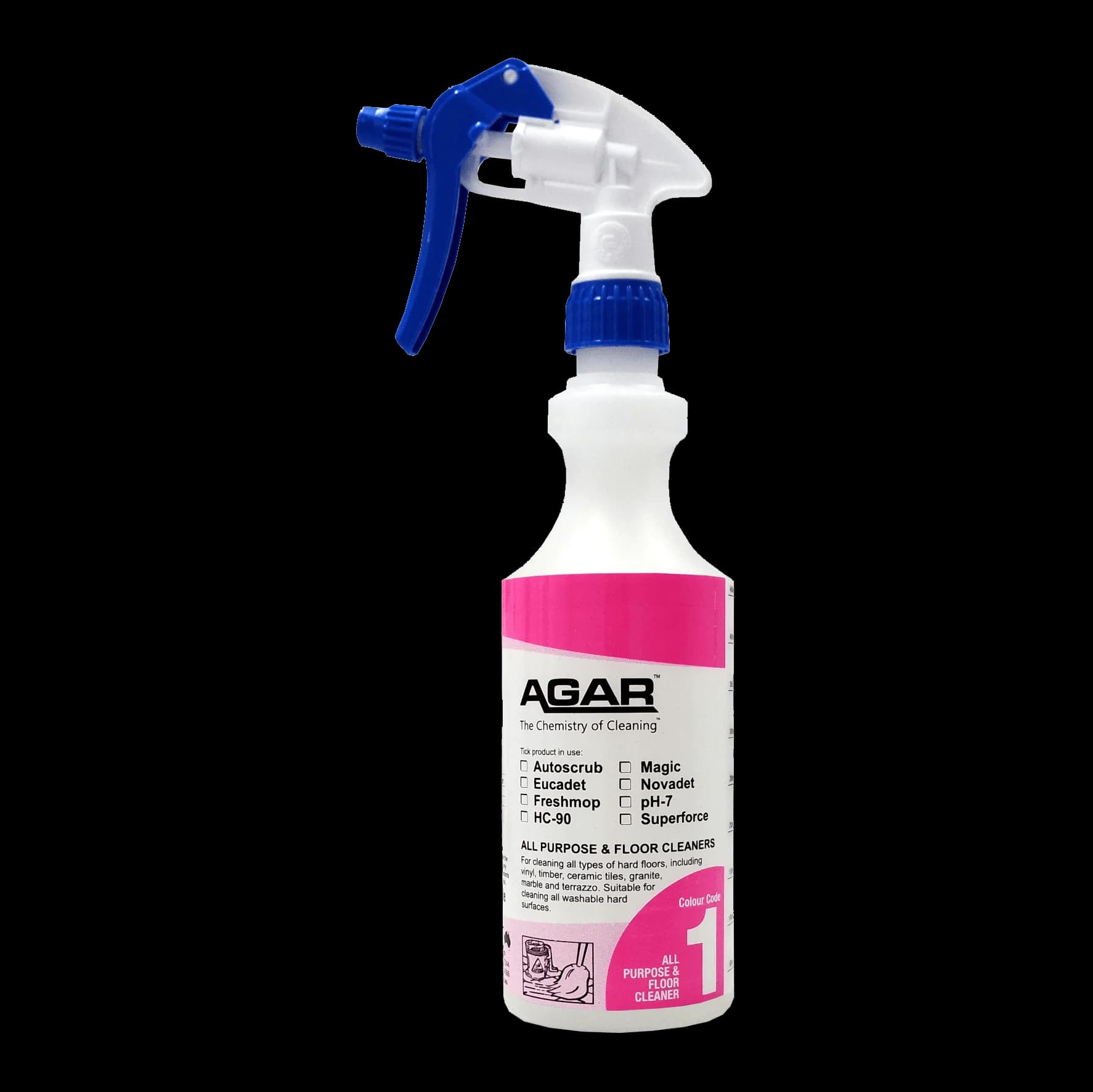AGAR PH-7 EMPTY BOTTLE 750ML