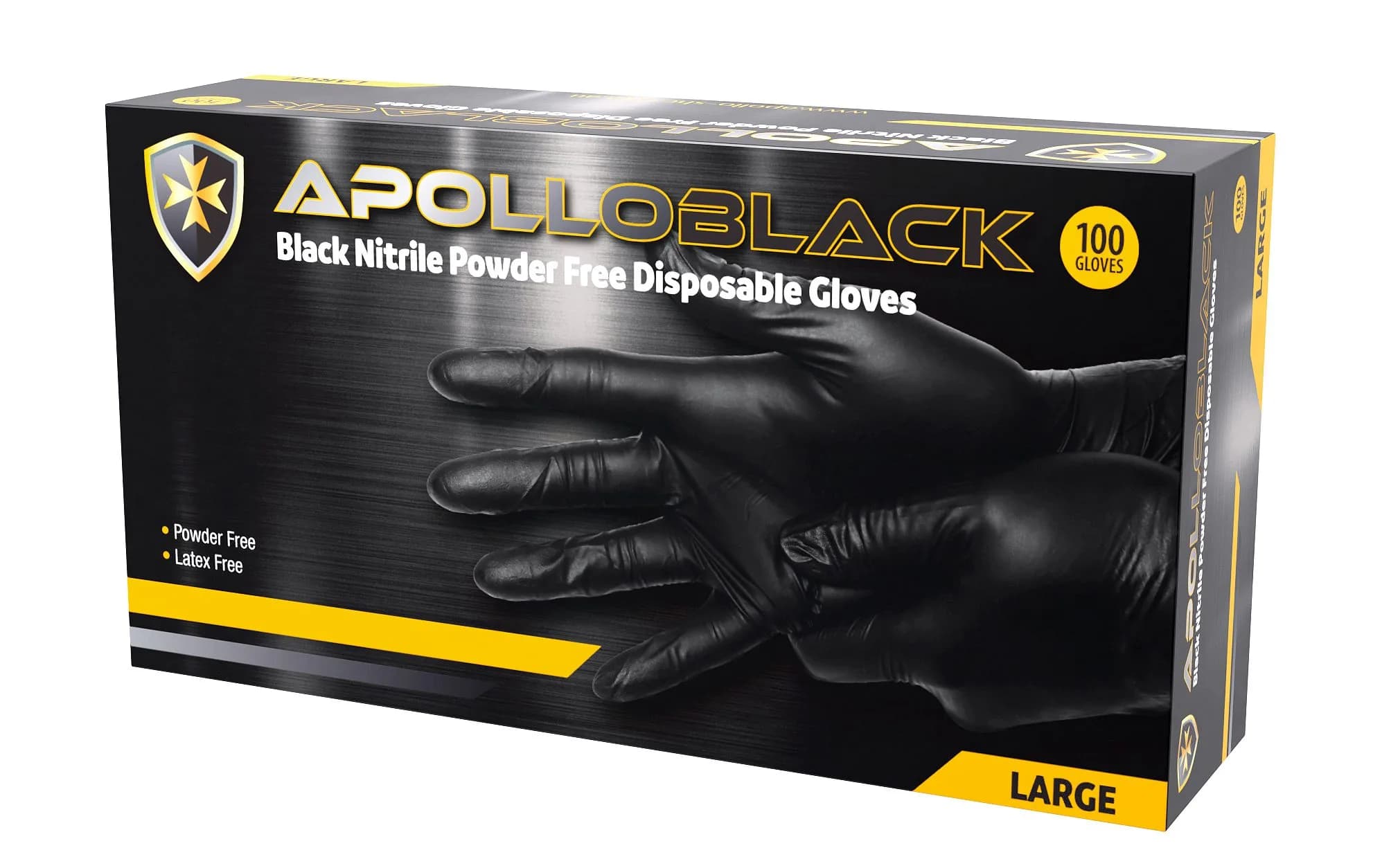 APOLLO BLACK GLOVES