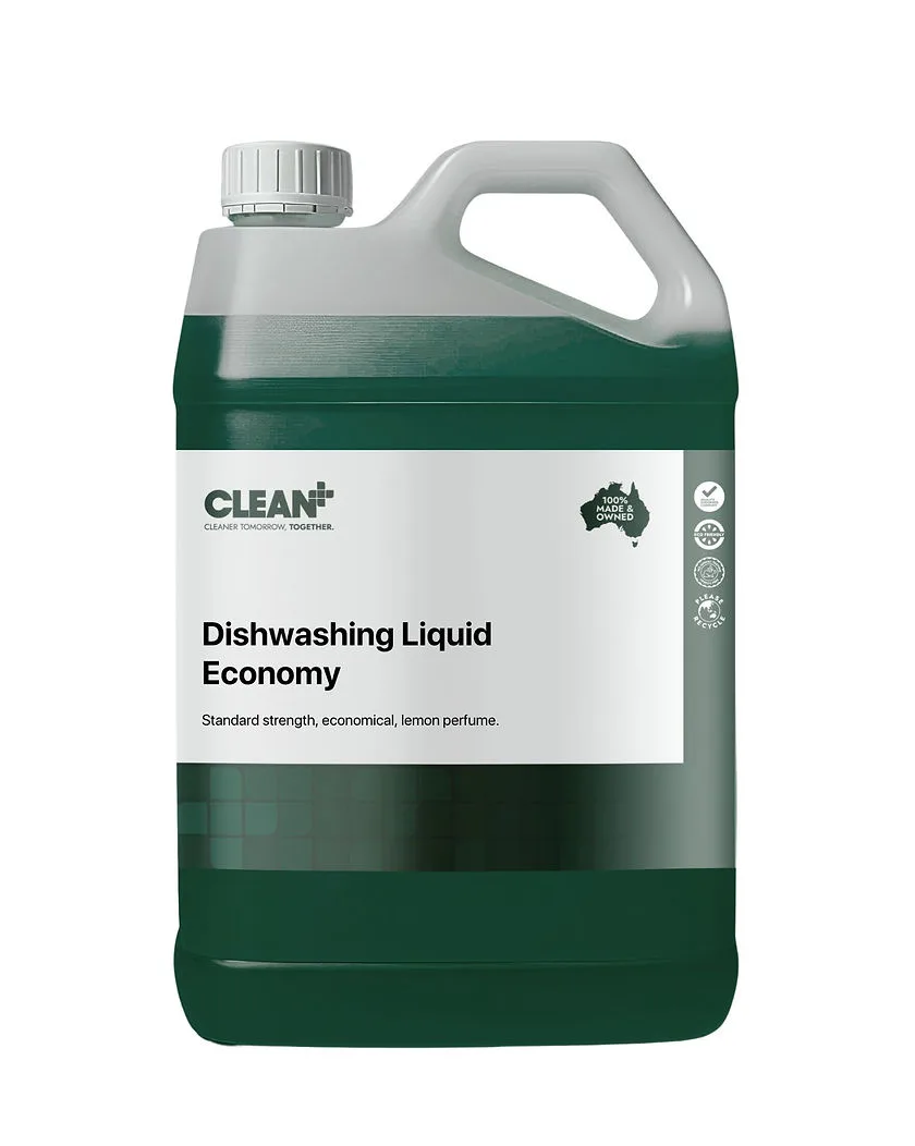 CLEAN+ DISHWASHING LIQUID ECONOMY 5L