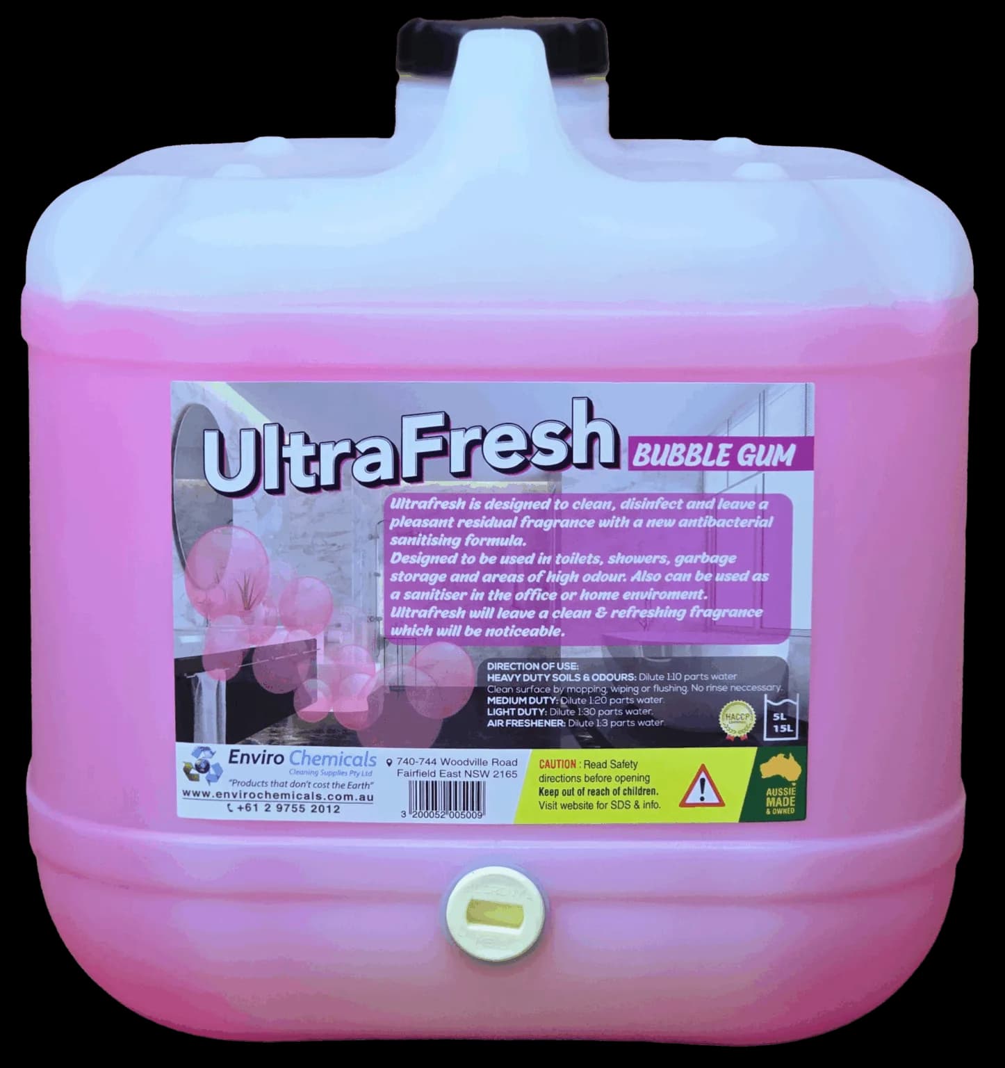ULTRAFRESH BUBBLE GUM 20L
