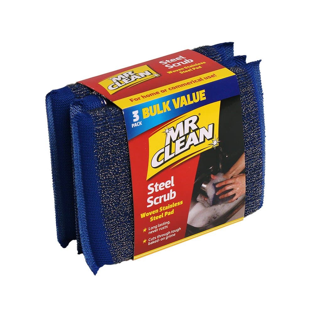 MR CLEAN STEEL SCRUB