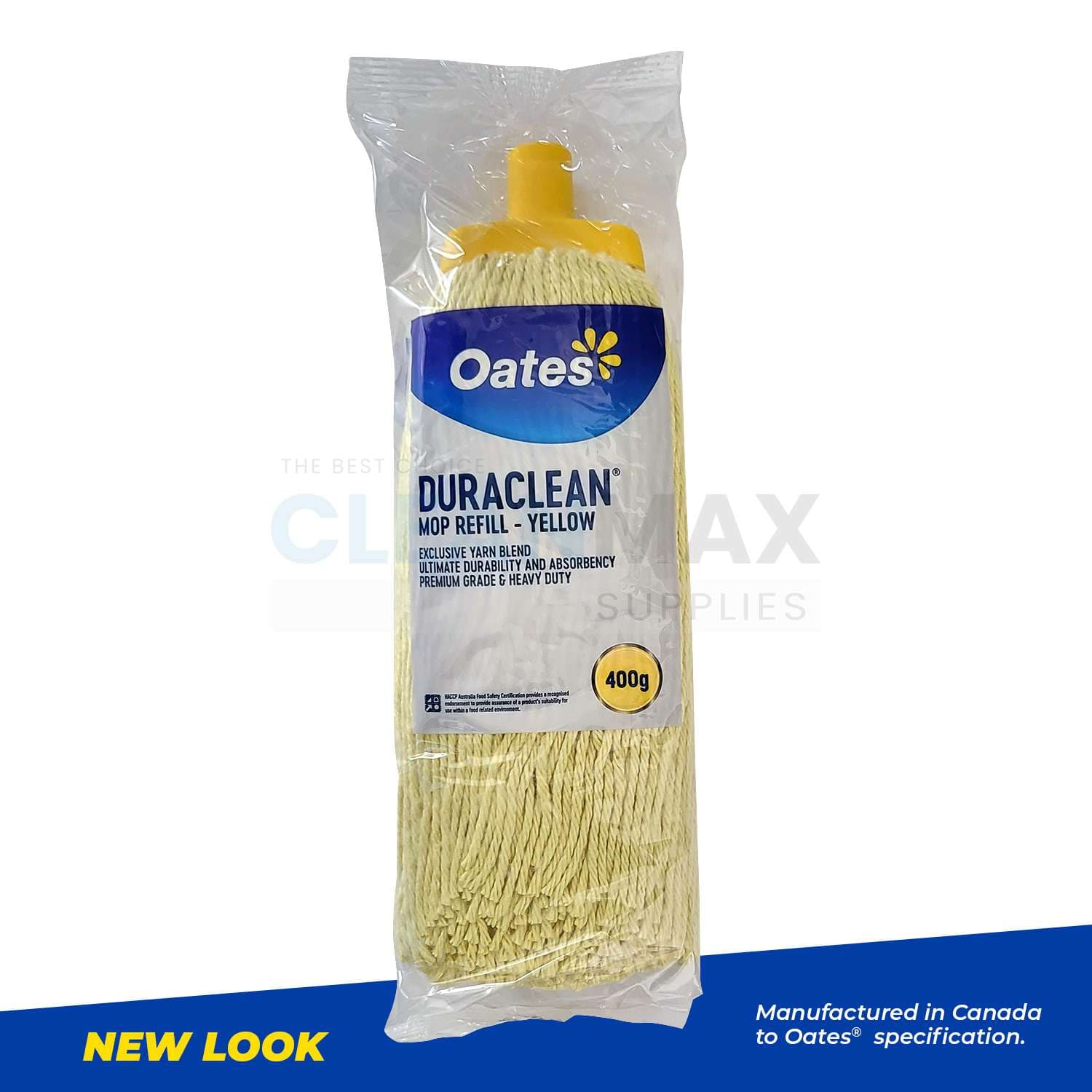 OATES FLAT MOP REFILL YELLOW