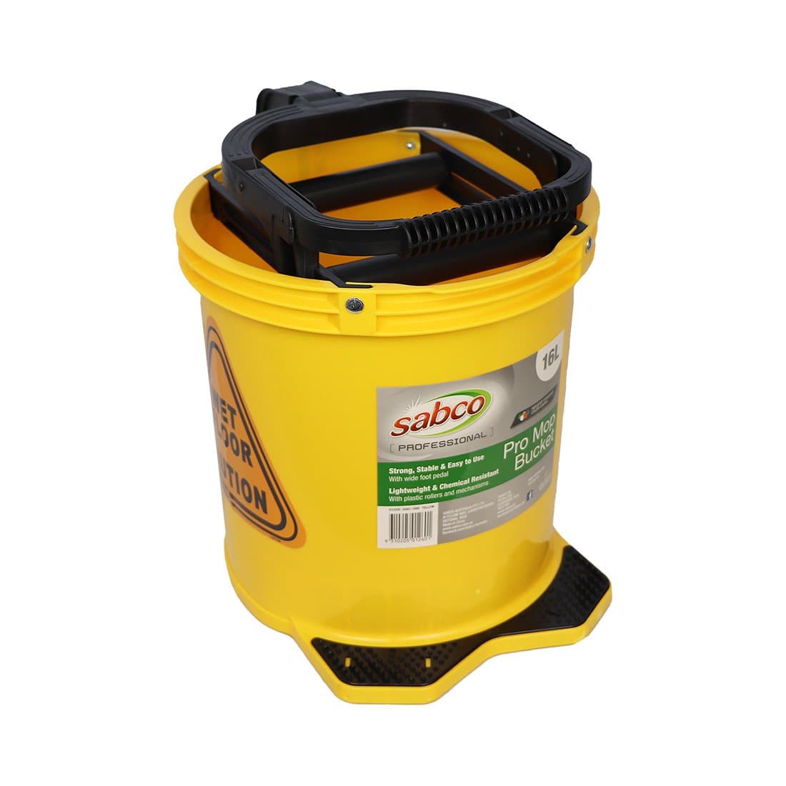 SABCO PRO MOP BUCKET 16L YELLOW