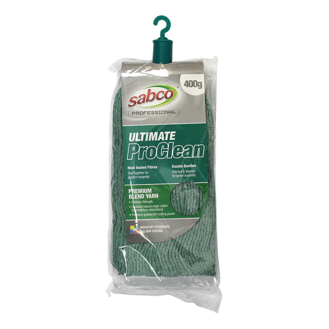 SABCO ULTIMATE PROCLEAN MOP HEAD GREEN