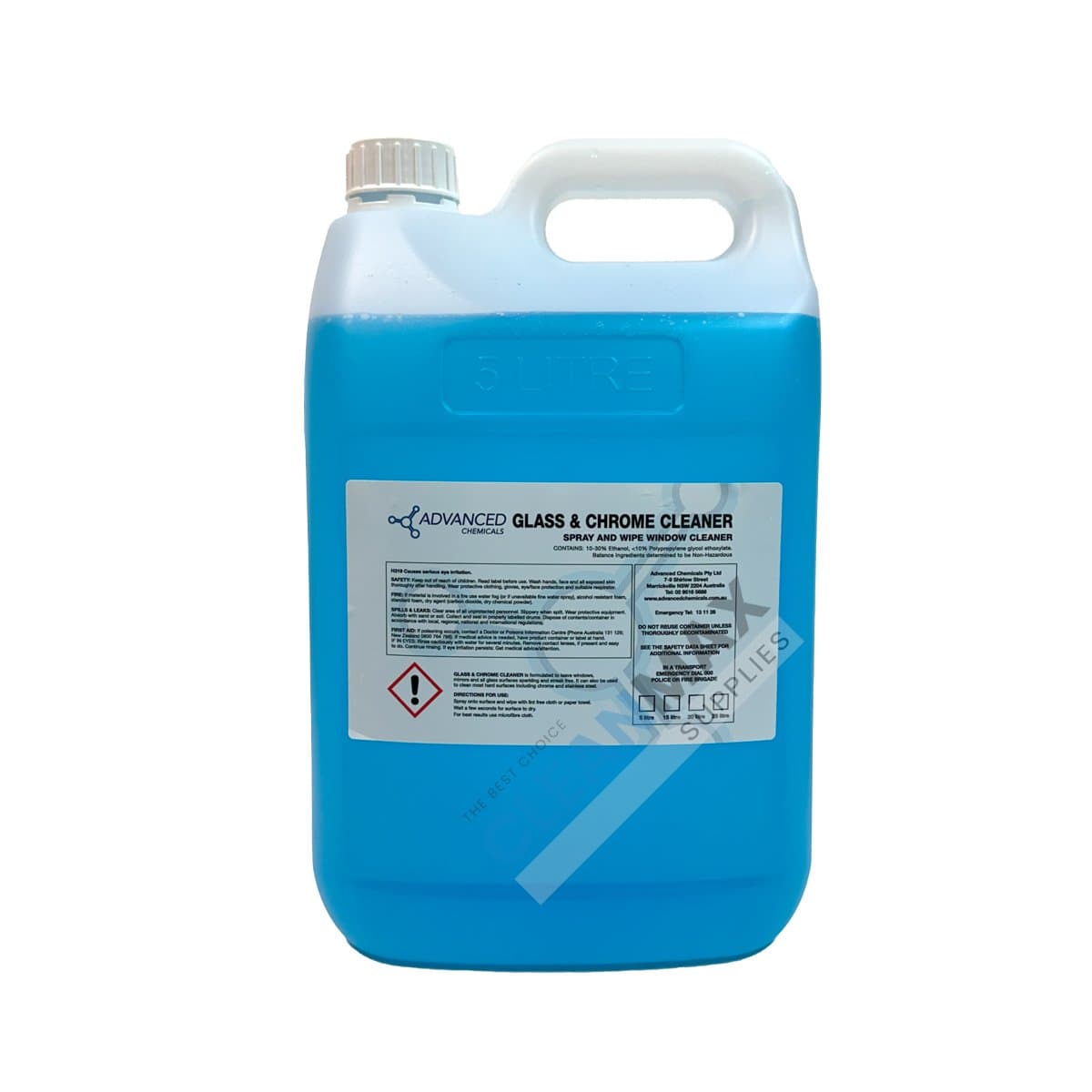 SOLUTION GLASS CLEANER 5L