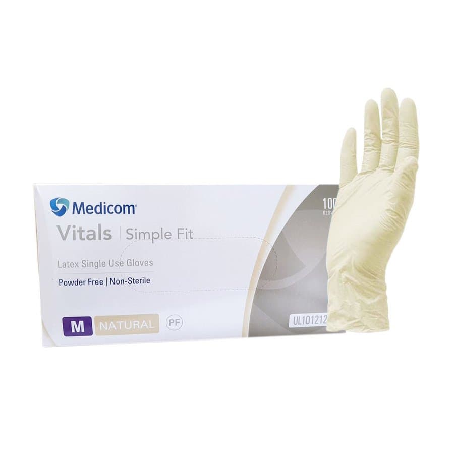 ULTRA FRESH LATEX GLOVES LARGE CLEAR